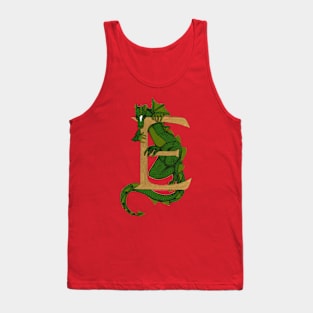 Green Dragon Letter E 2023 Tank Top